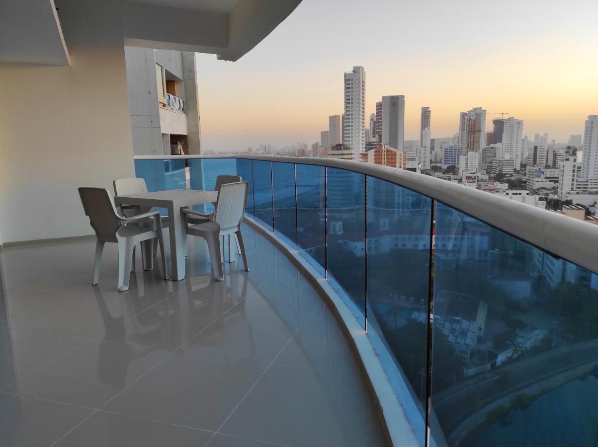 Apartamento De Lujo Con Vista Al Mar - Excelente Ubicacion Cartagena Екстер'єр фото