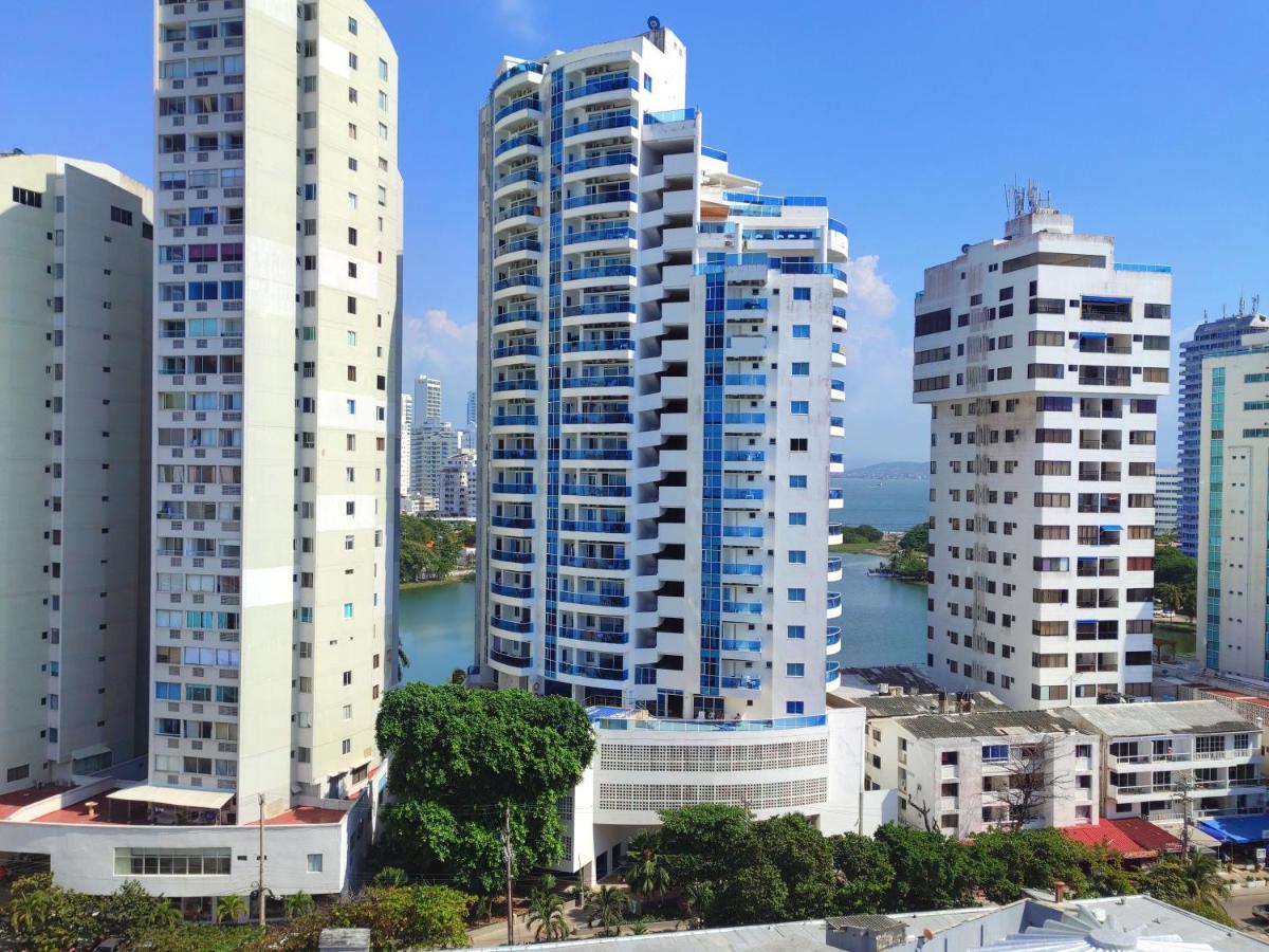 Apartamento De Lujo Con Vista Al Mar - Excelente Ubicacion Cartagena Екстер'єр фото