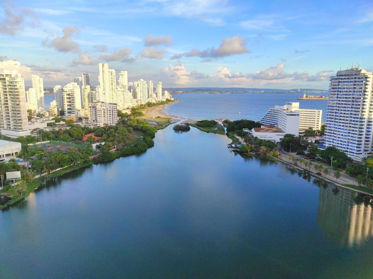 Apartamento De Lujo Con Vista Al Mar - Excelente Ubicacion Cartagena Екстер'єр фото