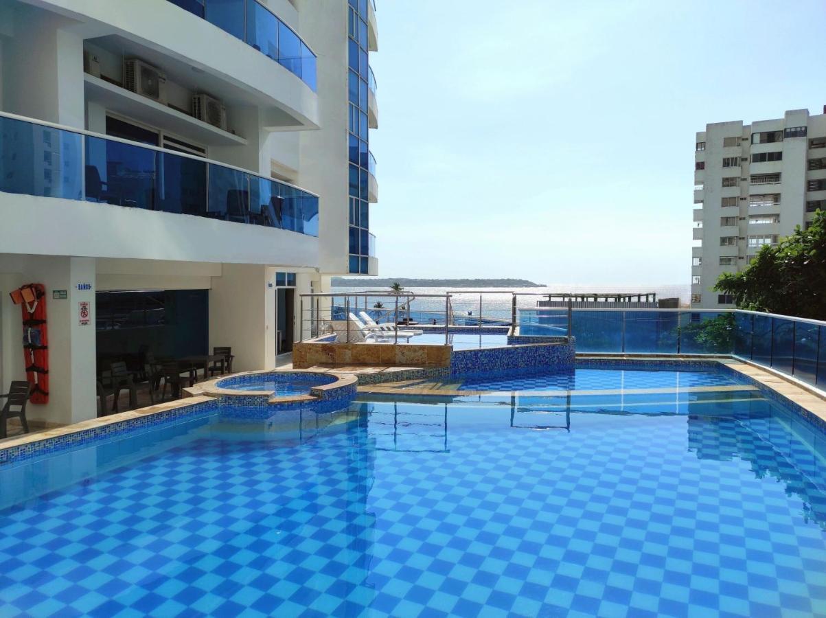 Apartamento De Lujo Con Vista Al Mar - Excelente Ubicacion Cartagena Екстер'єр фото