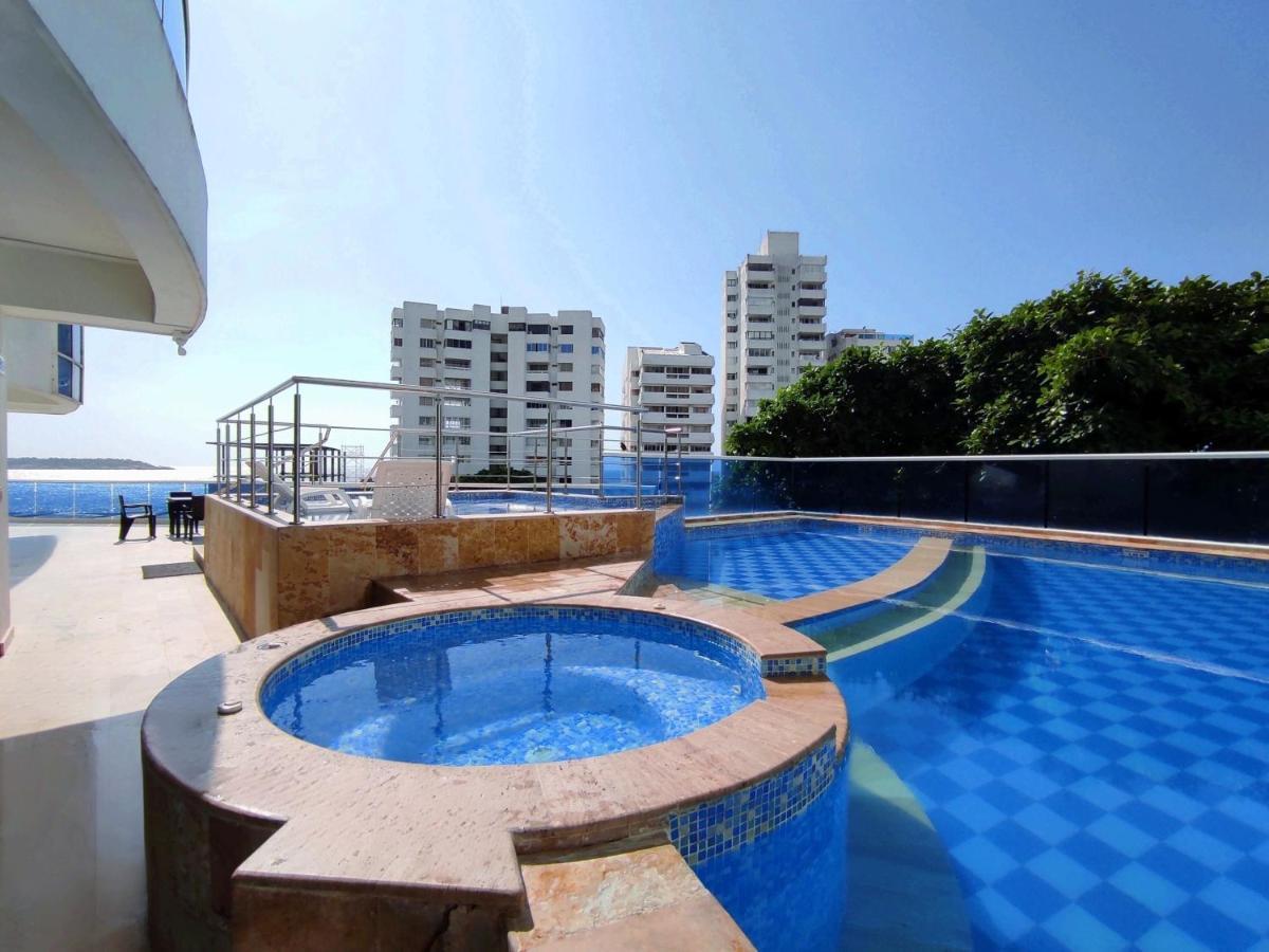 Apartamento De Lujo Con Vista Al Mar - Excelente Ubicacion Cartagena Екстер'єр фото